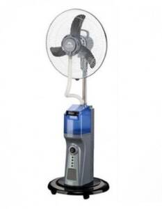 Andrakk Rechargeable Mist Fan With Remote Control