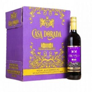 Casa Dorada Non-Alcoholic Sparkling Red Grape Health Drink