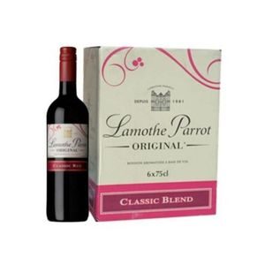 Lamothe Parrot Red Wine Classic Blend 75cl - 6 Bottles