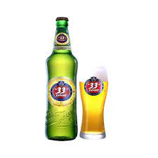 33" Export Lager Beer Bottle