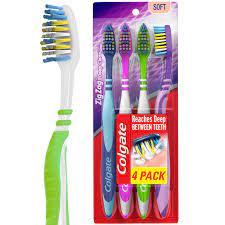 Colgate ZigZag Deep Clean Manual Soft Toothbrush Each
