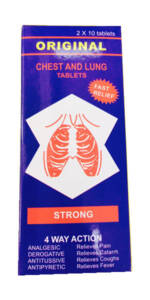 Chest And Lungs 4mg Medicine 1 Sachet