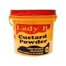 Lady B Custard Powder - 2kg Nourishing