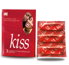 Kiss Condoms Three Pieces
