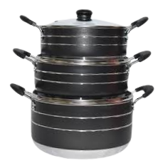 Set Of Cooking Pots 3pcs