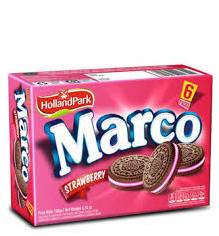 Marco- Cocoa Sandwich Biscuit with Vanilla Filling