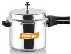 Orange Pressure Cooker 6L