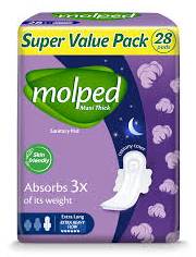 Molped Sanitary Pad Maxi Thick Long