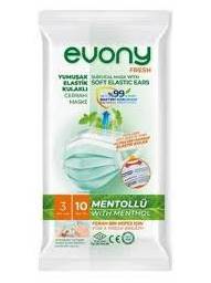 Evony Surgical Face Mask 10un