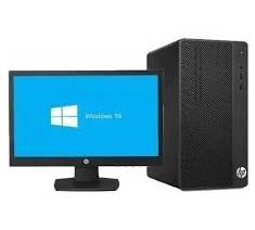 HP 290 G4 INTEL PENTIUM 1TB HDD 4GB RAM FREEDOS AND 18.5" MONITOR