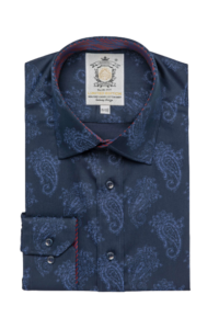 Bakers Luxury Blue Paisley Limited Edition Shirt