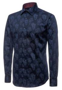 Bakers Luxury Blue Paisley Limited Edition Shirt