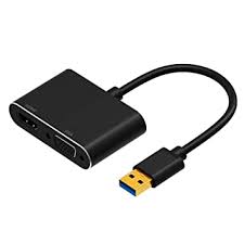 Video Adapter USB To HDMI+VGA Adapter