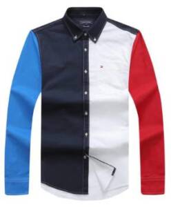 Tommy Hilfiger Men Vintage Long Sleeve Shirt