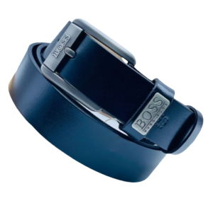 Quaintly Leather Men Belt Black