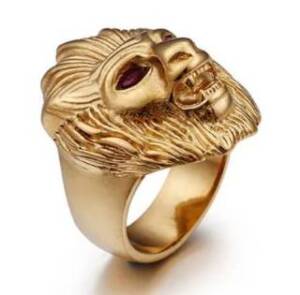 Fire Eyes Jungle King Ring