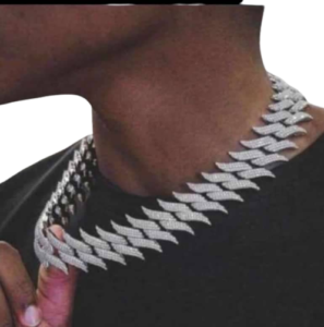 Spike Pure Ice Moissanites Chain