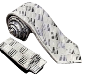 High Quality Men Tie Grey