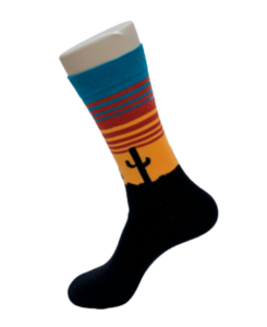 Black Cactus Socks