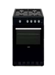 BRUHM STANDING COOKER BURNER BGC-5531SB BLACK 3 GAS 1 ELECTRIC COOKER