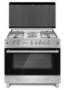 MAXI Gas Cooker 60*90 (4 + 2 ) INOX