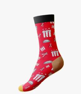 Aro Meta Socks Red