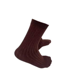 Chocolate Solid Socks