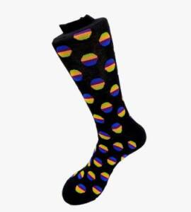 Black Gradient Socks