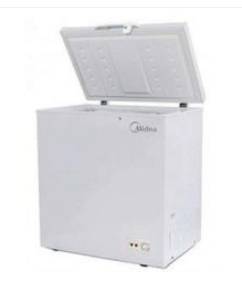 MIDEA CHEST FREEZER HS-186CN 142 LITRES- SILVER