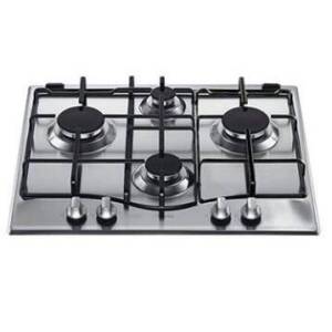 Ariston Hob Cooker | Built-In Hob 4 Gas 60cm Burners Stainless Steel – PCN 642 IX/A