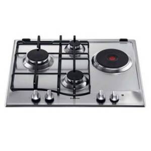 Ariston Hob Cooker | Built-In 60Cm, Automatic Ignition (3 Gas + 1 Hot Plate) – PC631NX