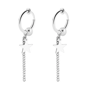 Rema Urban Native Silver Dropping Star Earring