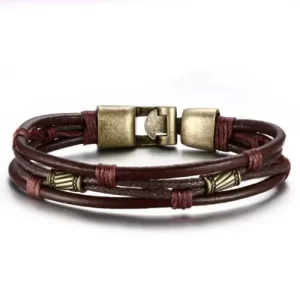 Retro Style Genuine Leather Bracelet