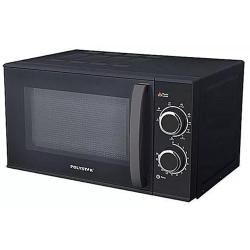 Polystar 20 Ltrs Manual Solo Microwave/ Black Housing White Painting Cavity - PV-C20LMXB