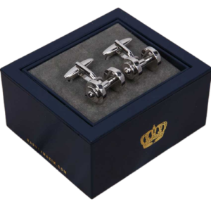 HARVEY MAKIN HM1813 MEN’S CUFFLINKS – DUMBBELL