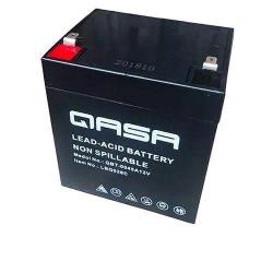 Qasa | Rechargeable Fan Replacement Battery 12V 4.5Ah (Pin Type)