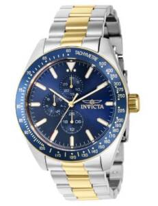 INVICTA INV39076 AVIATOR MEN’S QUARTZ TWO TONE WATCH