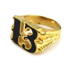 Lucky 13 Dragon Claw Ring