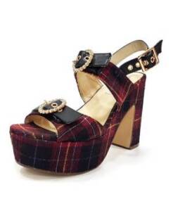Gimme A Boost Chunky Platform Womens Heels