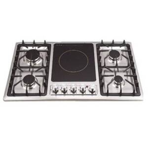 RESTPOINT 5 BURNERS BUILT-IN HOB COOKER WITH ANTI-DUST STAINLESS STEEL HIGH END - RC-HS3F