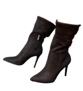JESSICA SIMPSON BLACK THIGH HIGH BOOTS