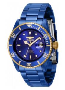 INVICTA 40251 MEN’S PRO DIVER BLUE DIAL STAINLESS STEEL MEDIUM WATCH