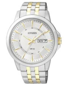 CITIZEN BF2018-52A MEN’S ANALOG STAINLESS STEEL QUARTZ WATCH