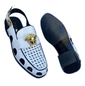 Italian Leather Shoe Sandals