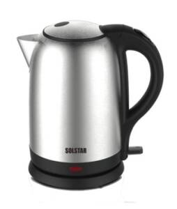 SOLSTAR 1.7 LITRE STAINLESS ELECTRIC JUG - KJ 1703 SINB SS