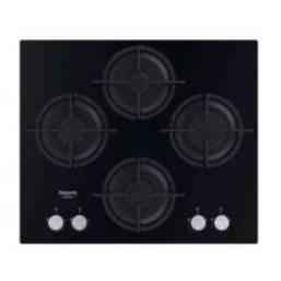 Ariston Hob Cooker | 60cm, Built-in Gas-On-Glass Hob – AGS61S/BK