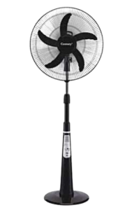 Century| 16" Rechargeable Fan With Remote Control, LED Light