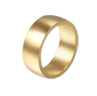 Classic Matte Titanium Band Ring
