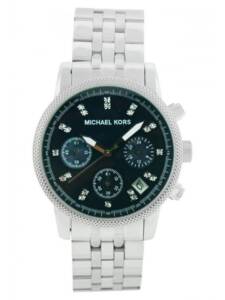 MICHAEL KORS LADIES CHRONOGRAPH MOTHER OF PEARL STAINLESS STEEL WATCH MK5021