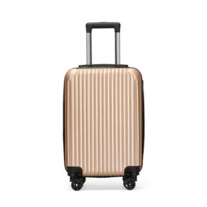 20 inch universal wheel travel suitcase - Gold